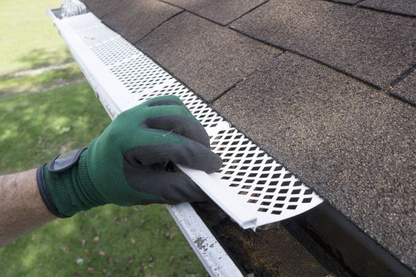 Gutter Cap Installation in Matthews