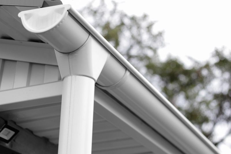 Close-up of Gutter Cover Components